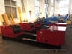 Rouleaux résistants rouges de soudure de tuyau, réservoir de capacité de 200 tonnes tournant Rolls